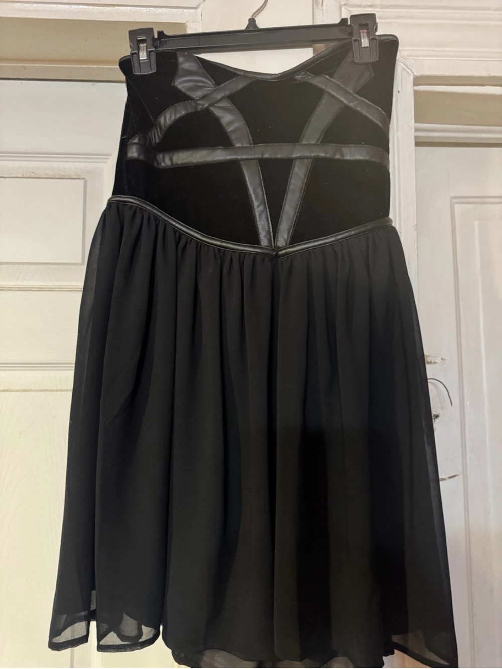 Killstar Draconian Pentagram mini dress goth witchy alternative M new with tags